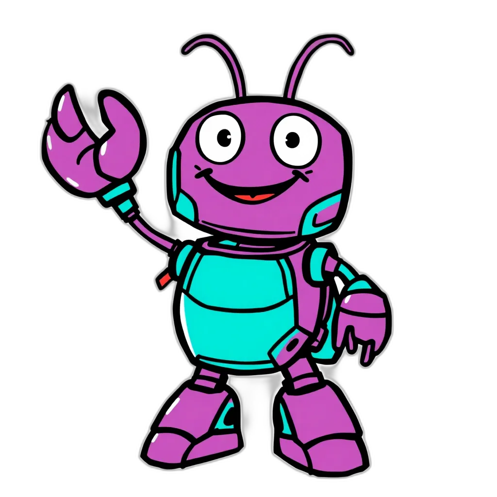 George the friendly AI lobster